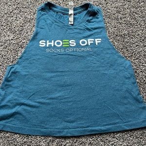 SPENGA shoes off socks optional muscle tank - medium